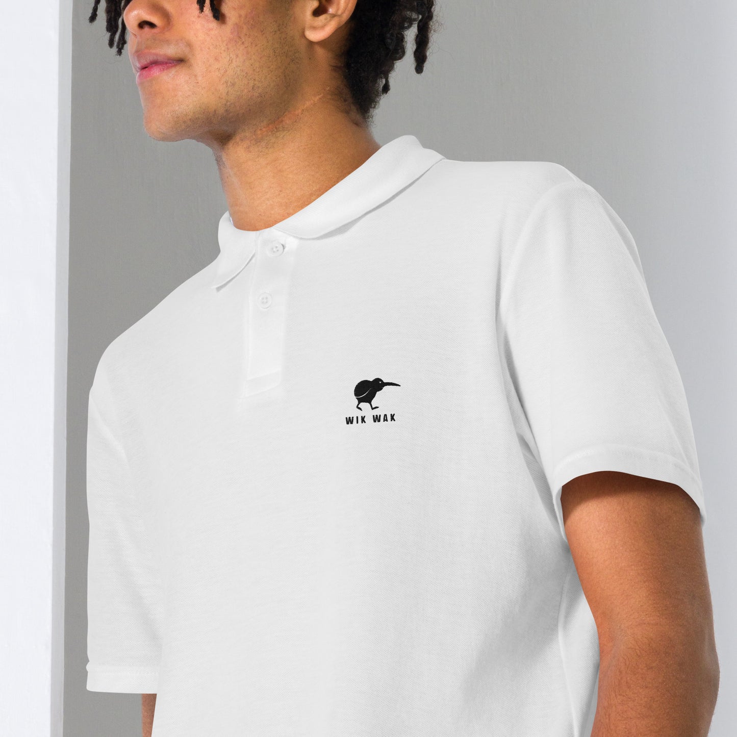 WIKWAK Classic Polo black Logo