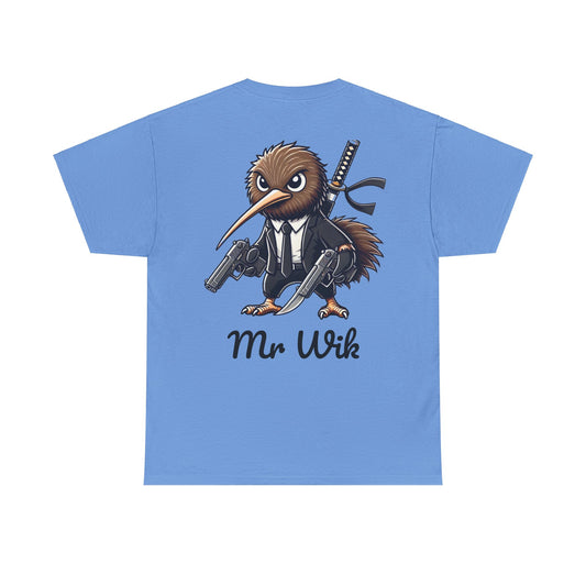 Tee Shirt Mr Wik - the Wik Wak Assassin Unisex Heavy Cotton Tee